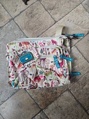 Lily Bloom Bag / Purse / Crossbody bag - colorful Giraffe print